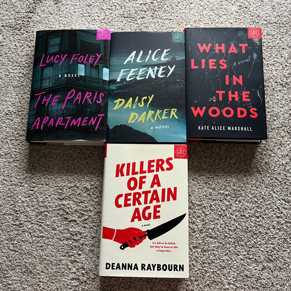 Hardcover YA Horror/Thriller Book Bundle